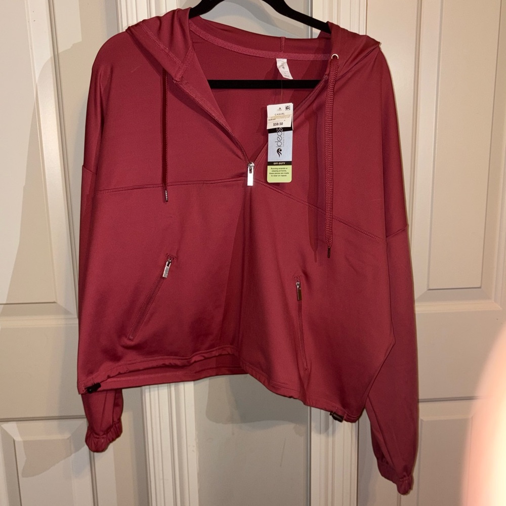 Ideology Casual Off-Duty Top - Pink